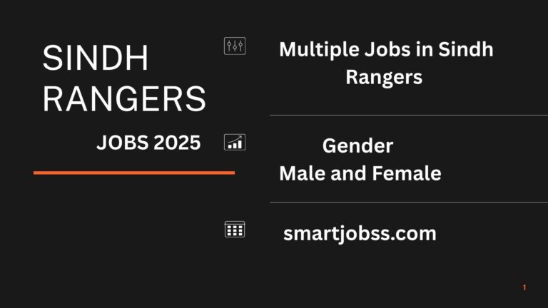 sindh rangers jobs 2025