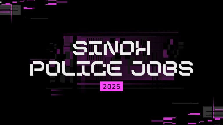 sindh police jobs 2025