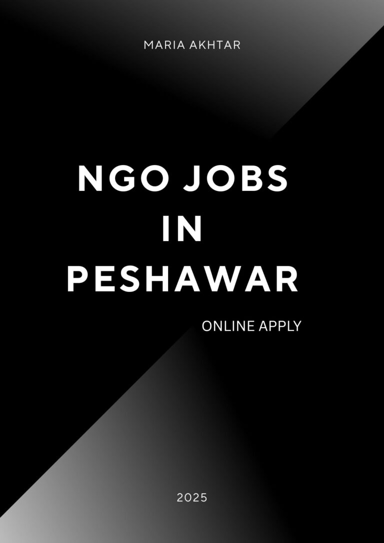 NGO JOBS IN PESHAWAR