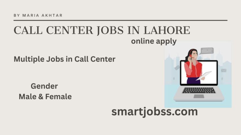 call center jobs in Lahore