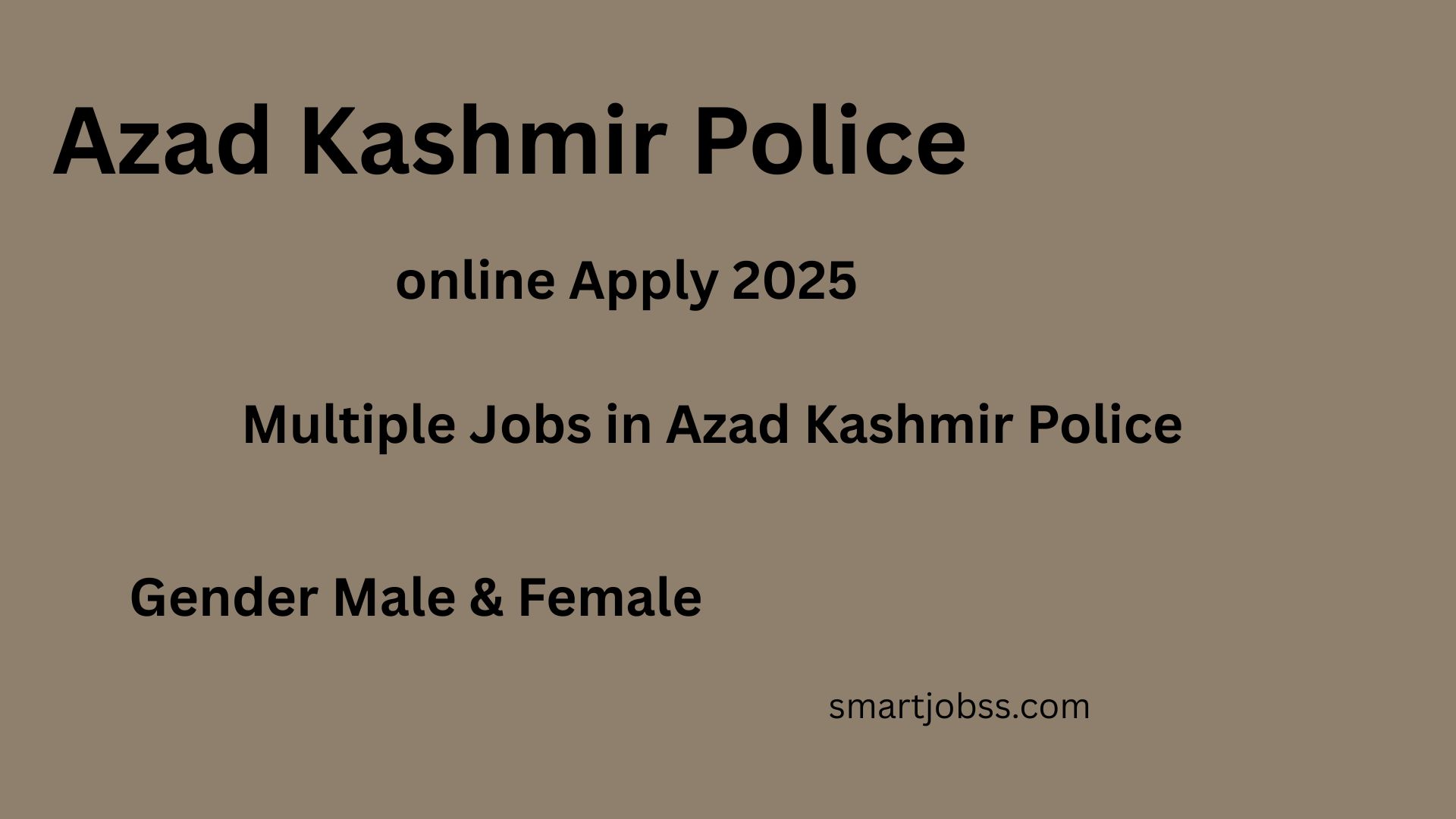 Azad Kashmir Police