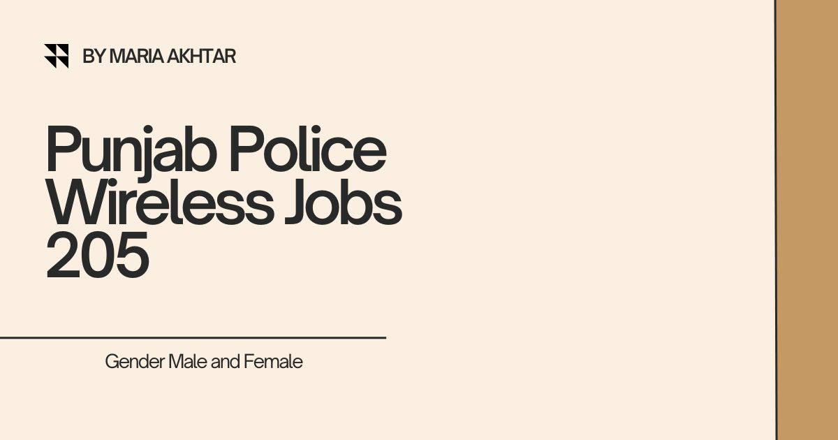 punjab police wireless operator