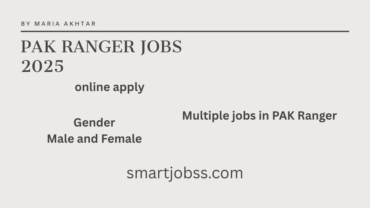 pak ranger jobs