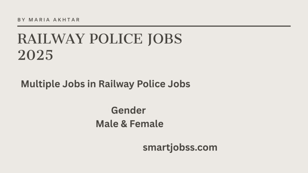railway police jobs 2025